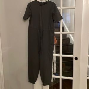 COS grey jumpsuit